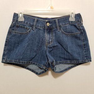 Old Navy shorts 0 The Flirt denim jean shortie summer low rise waist